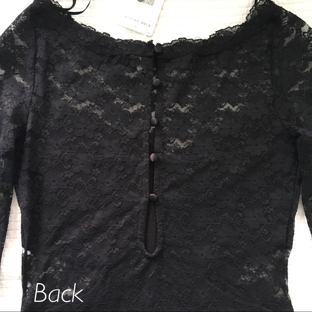 NEW Free People Lovely in Lace Body Con Dress - Picture 6 of 8